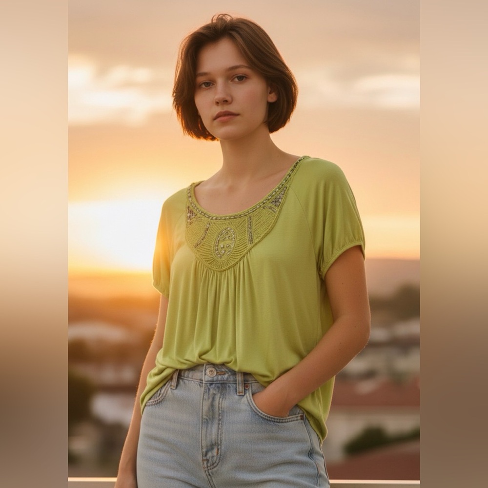 August Silk top